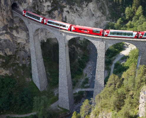 Glacier Express Landwasserviadukt