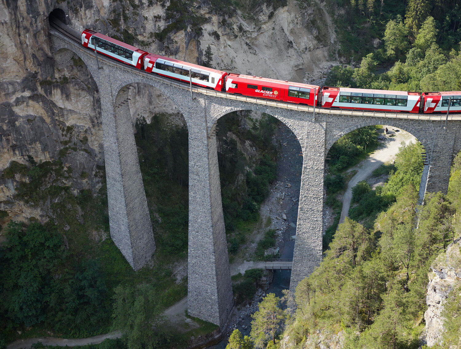 Glacier Express Landwasserviadukt