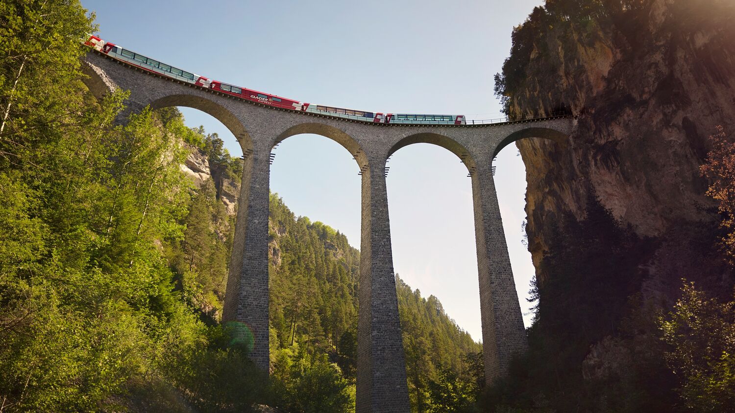 Glacier Express Landwasserviadukt