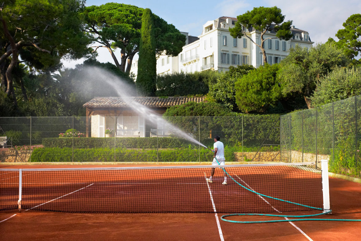 Hotel du Cap-Eden-Roc 紅土網球場