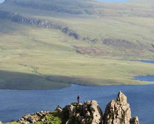 斯托爾老人岩 Old Man of Storr，天空島最具代表性的岩柱地景