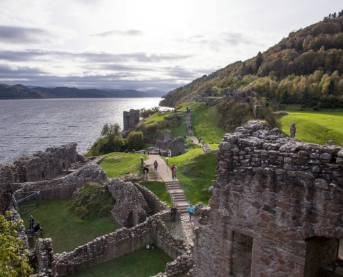 厄克特城堡 Urquhart Castle，尼斯湖畔的城堡遺跡
